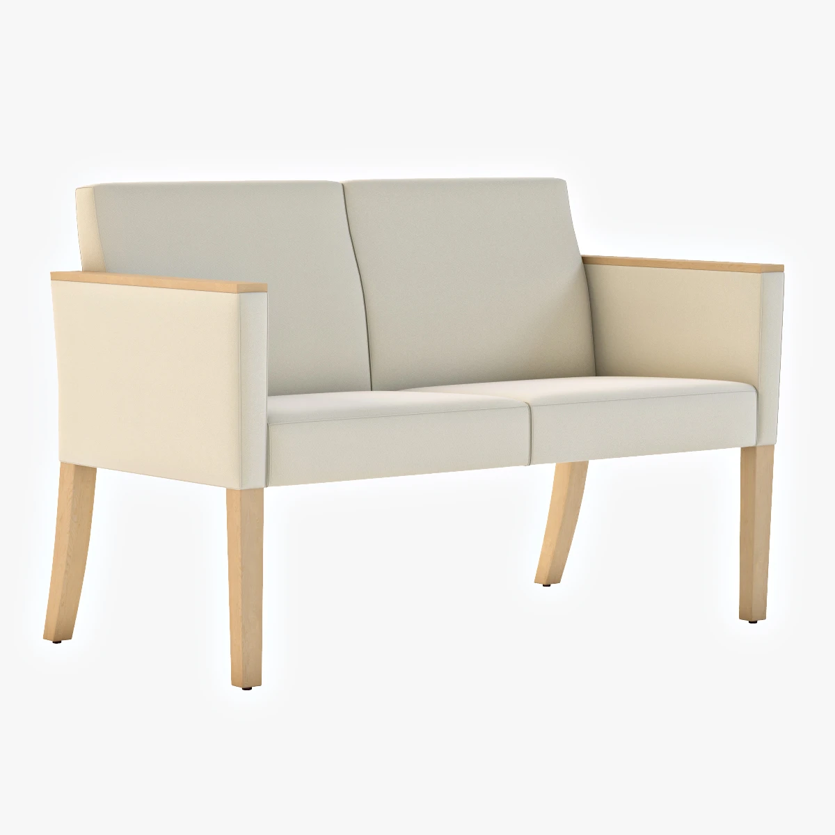 Brava Multiple Seating 862-20c 3D Model_01